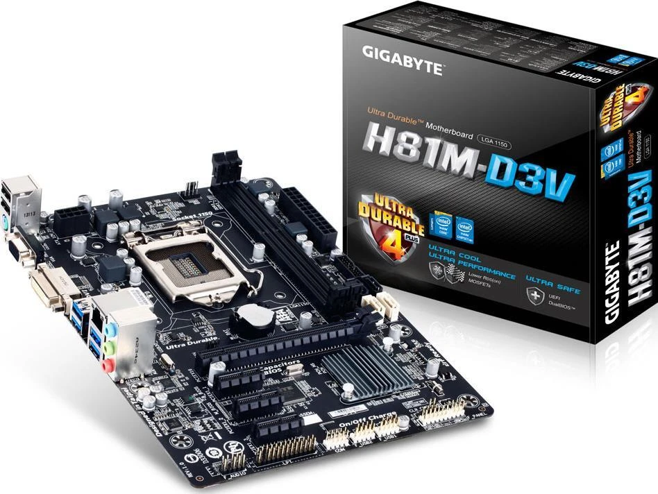 Gigabyte GA-H81M-D3V (Rev. 1.0)